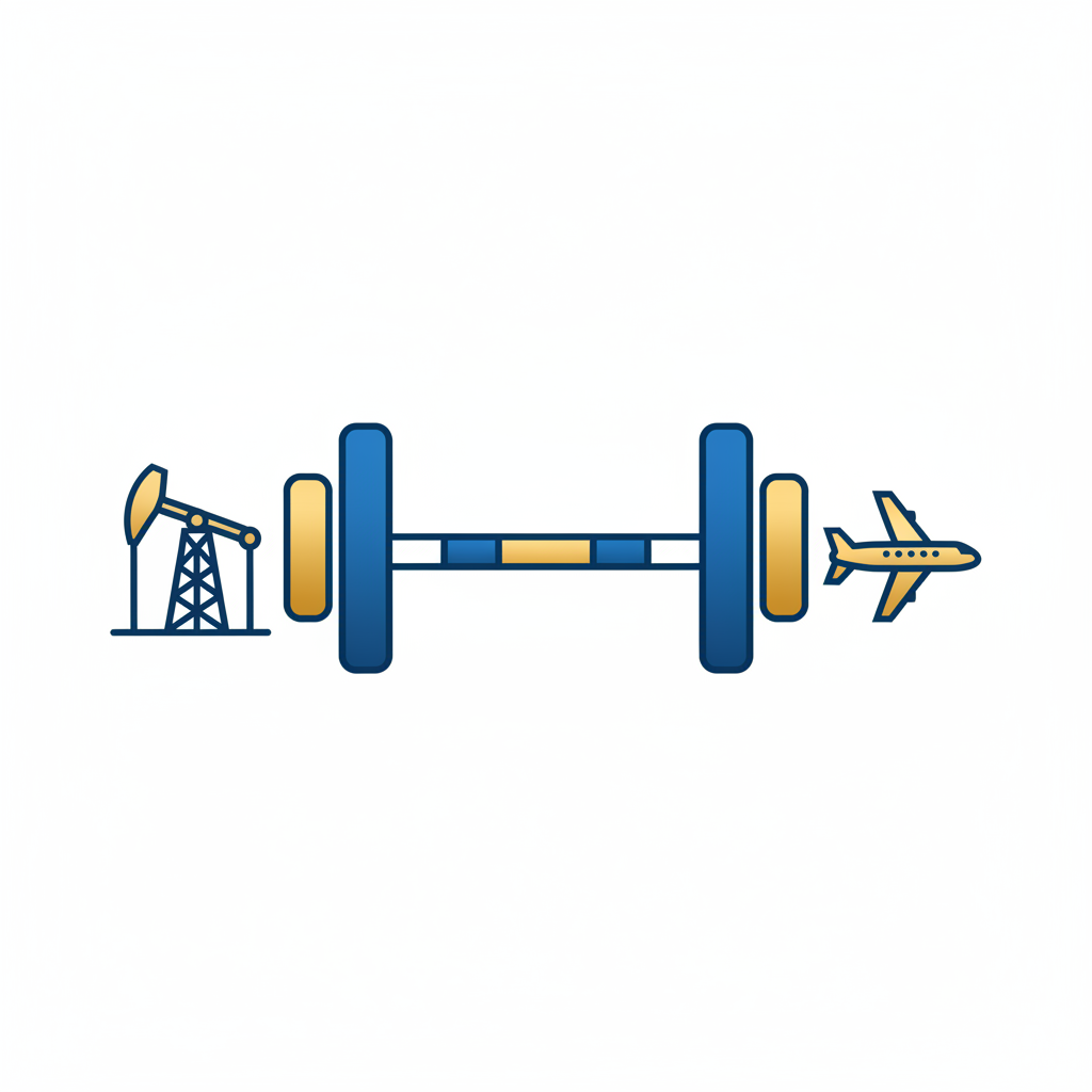 Oil price investment strategy barbell approach balancing energy producers and consumers